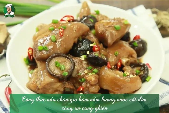 Cách Làm Chân Giò Hầm Nước Cốt Dừa Thơm Ngon, Béo Ngậy Chuẩn Vị Miền Tây