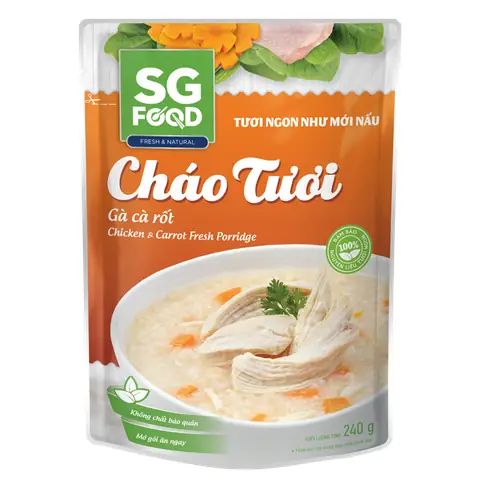 Cách Nấu Cháo Cà Rốt Thịt Gà Bổ Dưỡng Cho Bé Và Người Ốm