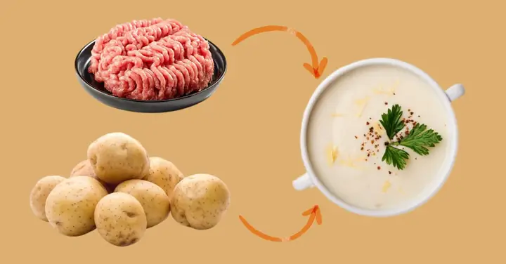 Cháo Thịt Heo Khoai Tây Cho Bé Ăn Dặm: Hướng Dẫn Công Thức Và Bí Quyết Dinh Dưỡng