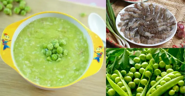 Hướng Dẫn Chi Tiết Cách Nấu Cháo Tôm Đậu Hà Lan Cho Bé Ăn Dặm Bổ Dưỡng