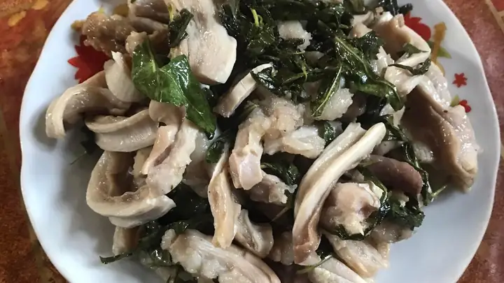 Cách Làm Dạ Dày Lợn Xào Rau Răm Ngon Chuẩn Vị, Không Bị Dai Và Hôi