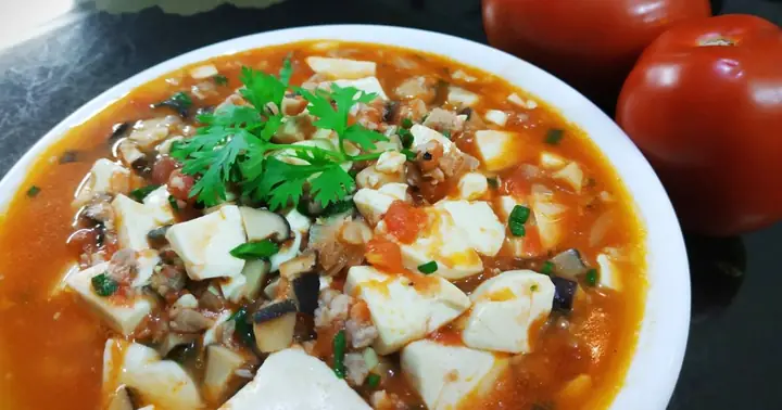 Công Thức Đậu Hũ Non Sốt Thịt Bằm Nấm Chuẩn Vị, Thơm Ngon Đổi Bữa Cho Gia Đình