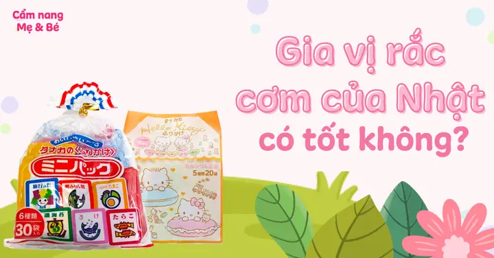 Review Top 5 Gia Vị Rắc Cơm Của Nhật Tốt Nhất, An Toàn Cho Bé Vàng Làn