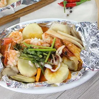Cách Làm Hải Sản Nướng Giấy Bạc Thơm Ngon, Giữ Trọn Dinh Dưỡng Tại Nhà