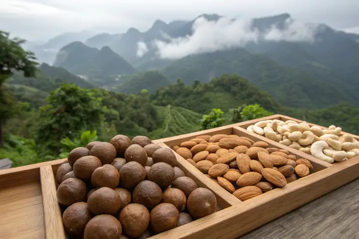 So Sánh Hạnh Nhân Và Hạt Điều: Lợi Ích, Dinh Dưỡng Và Cách Dùng