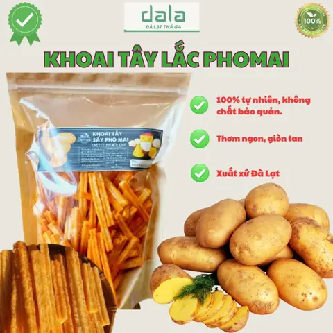 Khoai Tây Lắc Phô Mai Đà Lạt: Công Thức Chế Biến Chuẩn Vị Và Những Lưu Ý Quan Trọng