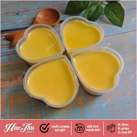 Khuôn Bánh Flan Trái Tim: Lựa Chọn Hoàn Hảo Cho Món Tráng Miệng Ngọt Ngào