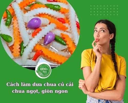 Hướng Dẫn Chi Tiết Cách Làm Dưa Chua Củ Cải Đỏ Giòn Ngon Tại Nhà