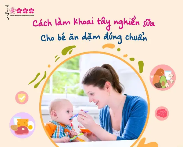 Cách Làm Khoai Tây Nghiền Cho Bé Ăn Dặm Chuẩn Dinh Dưỡng