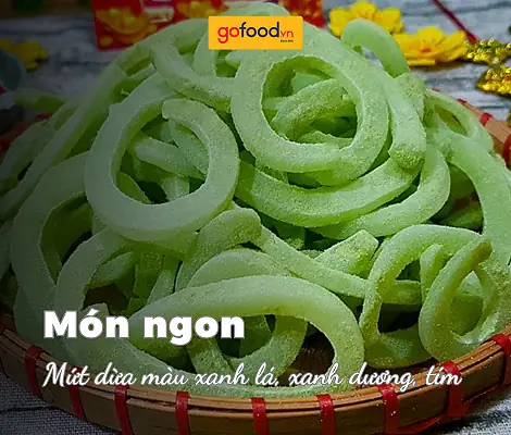 Cách Làm Mứt Dừa Màu Xanh Dương Đẹp Mắt, An Toàn Tại Nhà