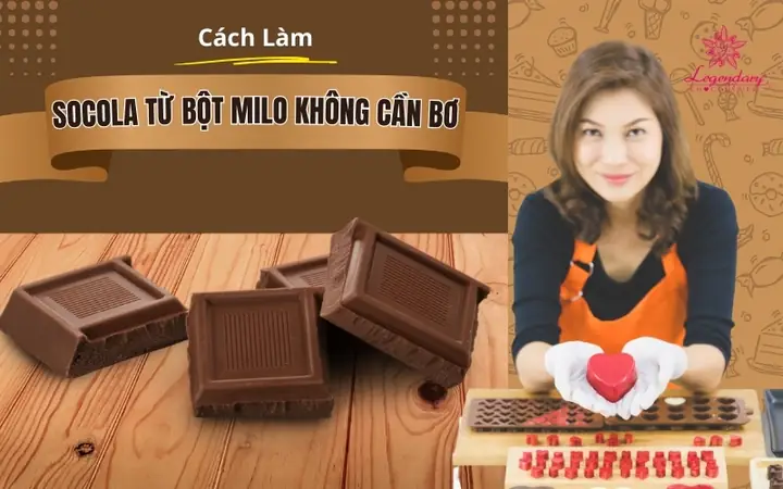 Cách Làm Socola Từ Bột Milo Tại Nhà Đơn Giản Và Thơm Ngon