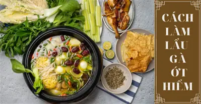 Lẩu Gà Tiềm Ớt Hiểm Ăn Với Rau Gì? Khám Phá 15+ Loại Rau Chuẩn Vị Nhất