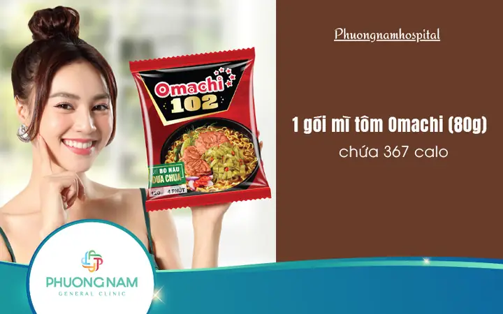 Mì Tôm Omachi Bao Nhiêu Calo Và Ăn Có Béo Không?
