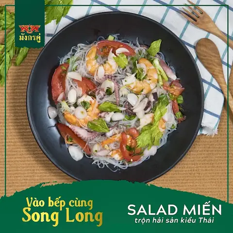 Miến Trộn Hải Sản Kiểu Thái: Bí Quyết Trộn Miến Ngon Chuẩn Vị, Không Bị Nát Miến Trộn Hải Sản Kiểu Thái: Bí Quyết Trộn Miến Ngon Chuẩn Vị, Không Bị Nát
