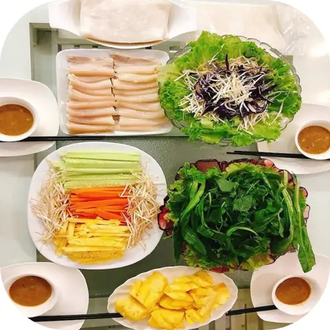 Bật Mí Công Thức Món Bún Cuốn Thịt Heo Chuẩn Vị Nam Bộ