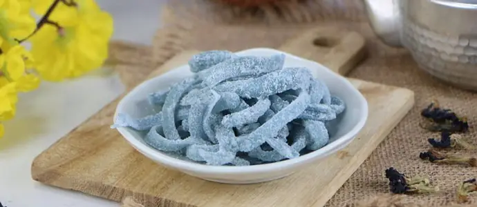 Mứt Dừa Hoa Đậu Biếc: Công Thức Và Bí Quyết Tạo Màu Xanh Dương Tự Nhiên