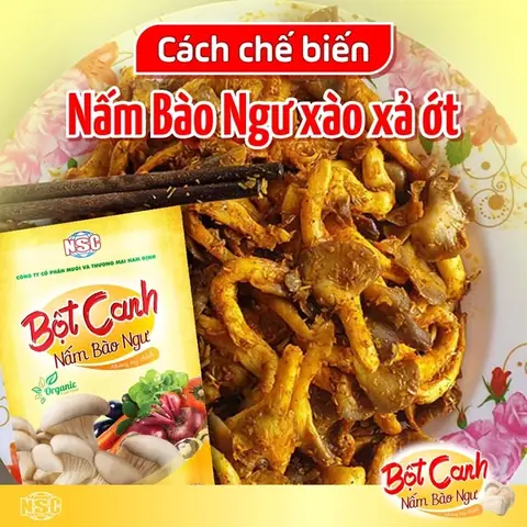 Nấm Bào Ngư Xào Xả Ớt: Công Thức Nấu Ngon Chuẩn Nhà Hàng, Bí Quyết Giữ Nguyên Vị Ngọt Thanh