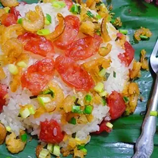 Cách Làm Xôi Mặn Tôm Kho Lạp Xưởng Ngon Chuẩn Vị