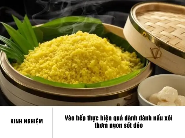 Cách Nấu Xôi Với Quả Dành Dành Thơm Ngon, Dẻo Mịn Chuẩn Vị Truyền Thống