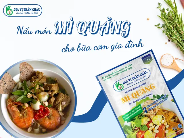 Nguyên Liệu Nấu Mì Quảng: Hướng Dẫn Chi Tiết Cho Món Ngon Nức Tiếng