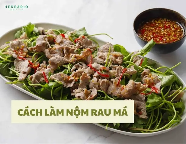 Các Biến Tấu Nộm Rau Má Thịt Lợn Thơm Ngon Giải Nhiệt Ngày Hè