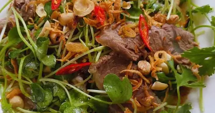 Cách Làm Nộm Rau Mầm Thịt Bò Thơm Ngon, Bổ Dưỡng Và Chuẩn Vị Nhà Hàng