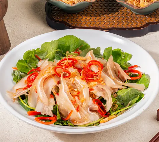Cách Làm Nộm Tai Heo Rau Má Chua Cay Giòn Ngon Chuẩn Vị