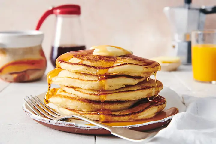 Công Thức Bánh Pancake Bằng Bột Mì Tự Nở Ngon Chuẩn Vị Nhà Làm