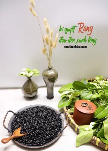 Rang Đậu Đen Bao Lâu Thì Chín?