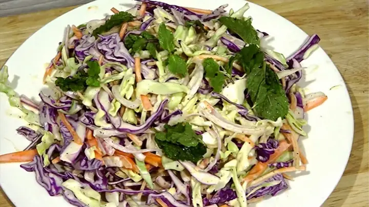 Salad Bắp Cải Tím Mayonnaise: Công Thức Chuẩn Và Bí Quyết Giữ Màu Đẹp Mắt