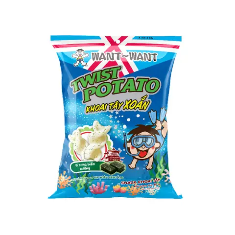Bảng So Sánh Nhanh Các Loại Snack Khoai Tây Rong Biển