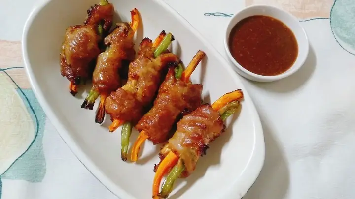 Cách Làm Thịt Ba Chỉ Cuộn Rau Củ Nướng Thơm Ngon, Chuẩn Vị Nhà Hàng