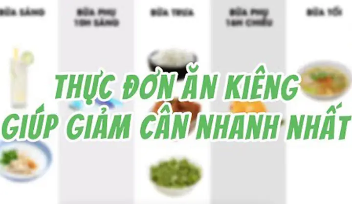 10+ Thực Đơn Giảm Cân Tại Nhà Chuẩn Khoa Học, Dễ Áp Dụng