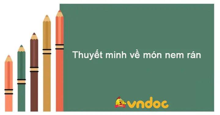 Thuyết Minh Về Món Nem Rán: Vị Ngon Tinh Tế Và Bí Quyết Trọn Vẹn