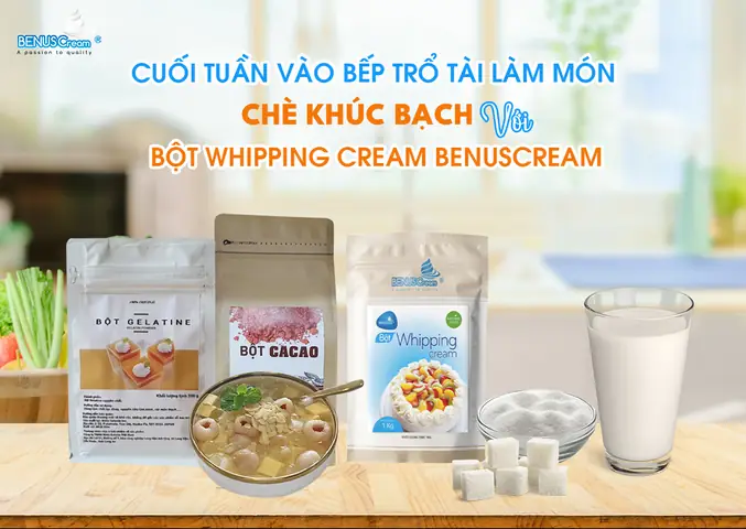 Đánh Giá Chi Tiết Whipping Cream Làm Chè Khúc Bạch: Loại Nào Ngon, Chuẩn Vị Nhất?