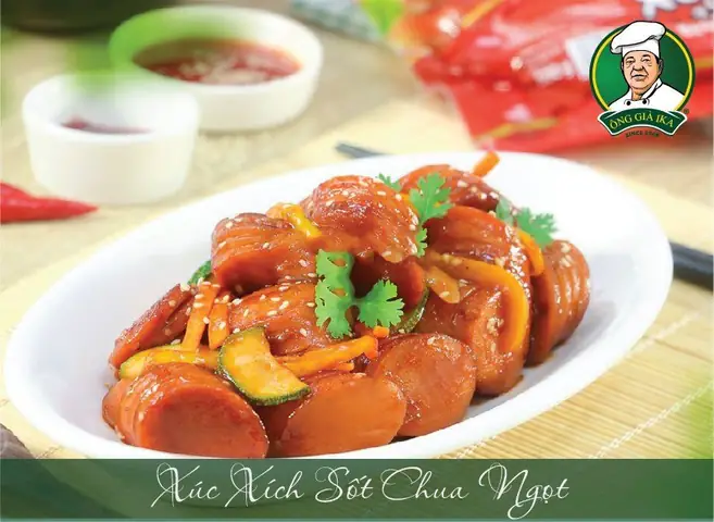 Công Thức Nấu Xúc Xích Sốt Chua Sweet Dành Cho Người Bận Rộn