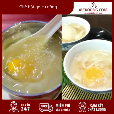 Hướng Dẫn Chi Tiết 3 Cách Nấu Chè Hột Gà Củ Năng Thơm Ngon Tại Nhà