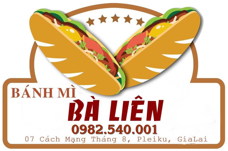 Bánh mì Bà Liên với vỏ giòn và nhân đậm đà tại Pleiku