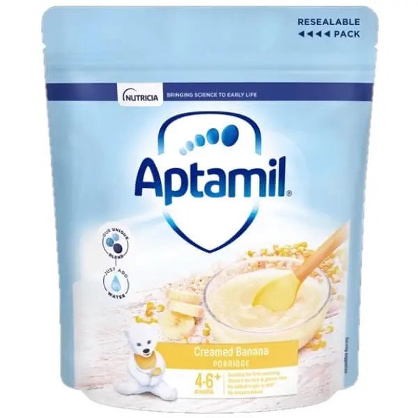 Bột ăn dặm Aptamil vị ngô chuối cho bé