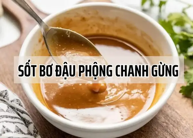 Cách Làm Nước Chấm Bơ Đậu Phộng Đơn Giản Tại Nhà