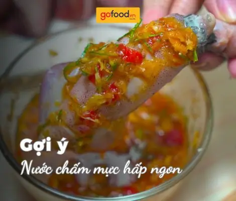 Cách Làm Nước Chấm Mực Hấp Đậm Đà, Ăn Là Ghiền