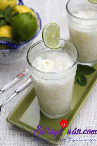 Cách Làm Sữa Đá Chanh Đơn Giản Tại Nhà