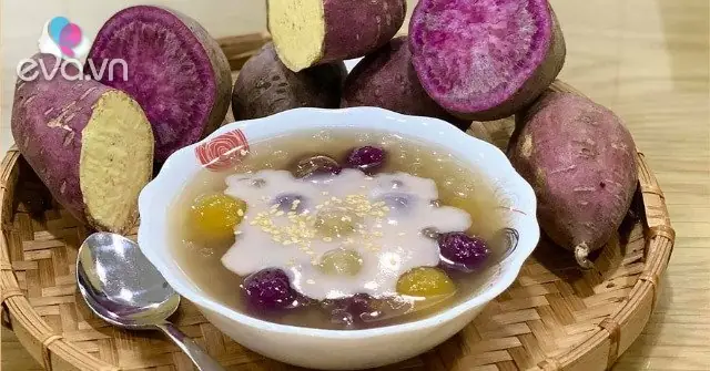 Cách Nấu Chè Khoai Dẻo Cốt Dừa Và Đậu Xanh Tại Nhà Chuẩn Vị