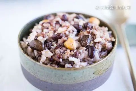 Cách Nấu Cơm Đậu Hàn Quốc Ogokbap Chuẩn Vị, Bổ Dưỡng