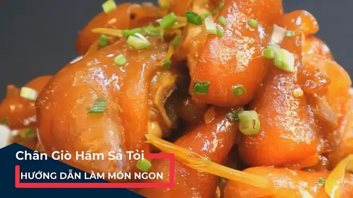 Cách Nấu Giò Heo Hầm Sả Chuẩn Vị, Dễ Thực Hiện