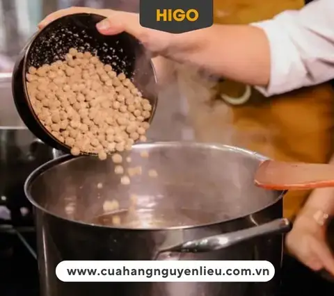 Cách Nấu Hạt Trân Châu Khô Đài Loan Mềm Dai Chuẩn Vị Tại Nhà