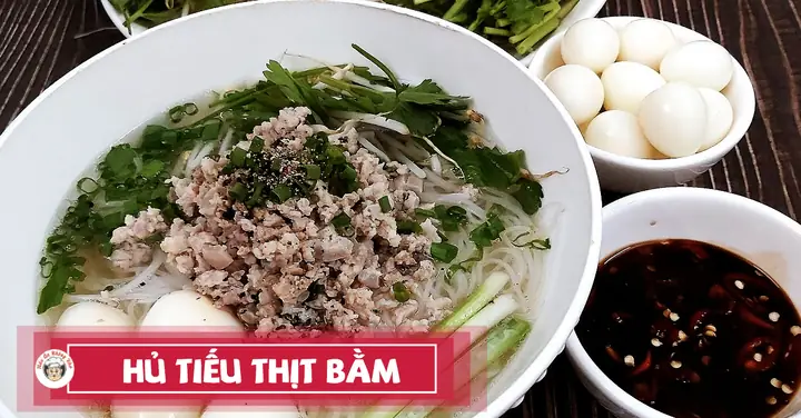 Cách Nấu Hủ Tiếu Thịt Bằm Ngon - Bữa Sáng Đơn Giản Mà Đủ Đầy