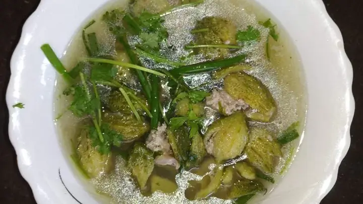 Cách Nấu Canh Khổ Qua Rừng Nhồi Thịt Thanh Mát, Hạ Nhiệt