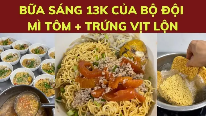 Hướng Dẫn Cách Nấu Mì Tôm Trứng Vịt Lộn Thơm Ngon Tại Nhà