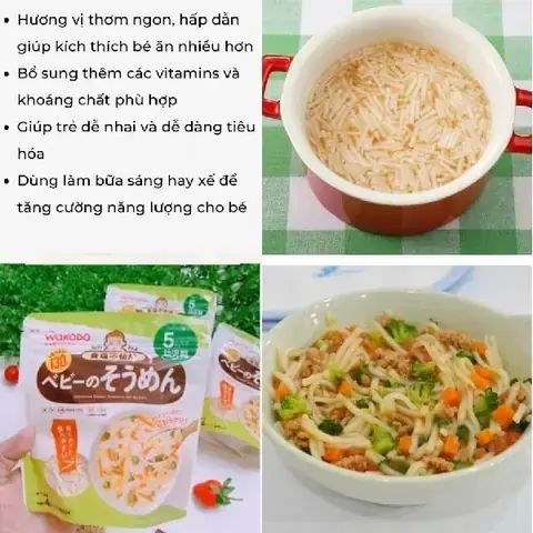 Cách Nấu Mì Wakodo Cho Bé Đơn Giản, Dinh Dưỡng